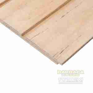 TERCIADO RANURADO CLASICO BC 12MM 1,22X2,44