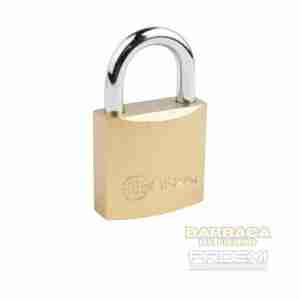 52301002900 CANDADO LATON 50MM 3 LLAVES