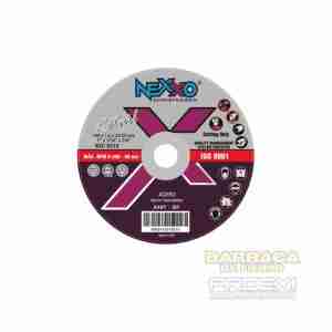 DISCORNEXXO41210 DISCO CORTE NEXXO RETAIL 41/2x1.0mm INOX