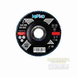 DISTRASFLAPNEXXO60 DISCO TRASLAPADO FLAP NEXXO 4.5 GRANO 120 CIRCONI