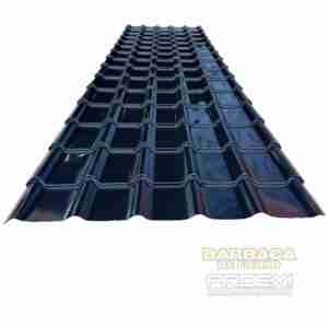 PLANCHA TEJA CONTINUA CURVA PREPINTADA 0.4X1050